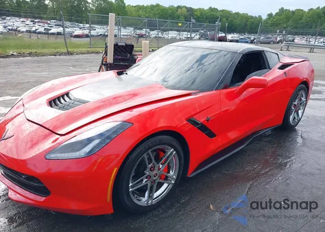 2017 Chevrolet Corvette Stingray 2Lt from USA, damaged, VIN 1G1YD2D72G5113187